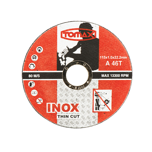TOMAX İNOX KESİCİ 180 x 1,6 x 22 mm